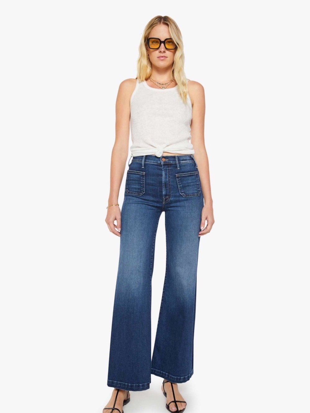 Mothers 70s-Inspired Vintage Aesthetic Jeans